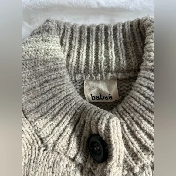 Babaa Cardigan No23 Mist - Picture 6 of 8